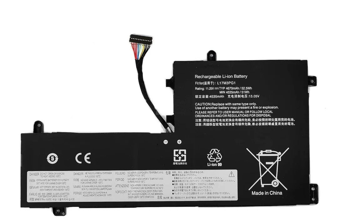 Batterie Lenovo L17C3PG2, L17M3PG2, L17C3PG1